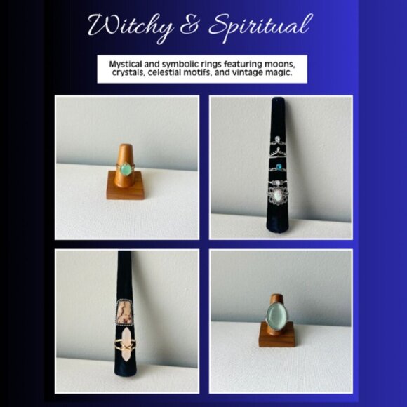 Vintage Mystery Ring Bundle – Choose Your Aesthetic Style - Picture 7 of 10